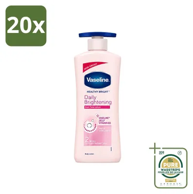 Produktbild von 20 x Vaseline Even Tone Daily Brightening Bodylotion 600 ml - Vorratspackung - 20 Stücke