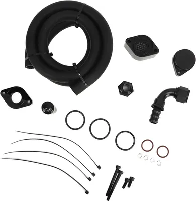 Produktbild von CCV Reroute Motorentlüftungsset, Kurbelgehäuse-Entlüftungsset, Ersatz für FORD SUPER DUTY 6.7 POWERSTROKE DIESEL