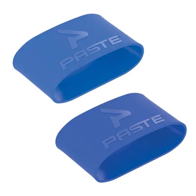 Image de Pâte Support pour protège-tibias en silicone bleu