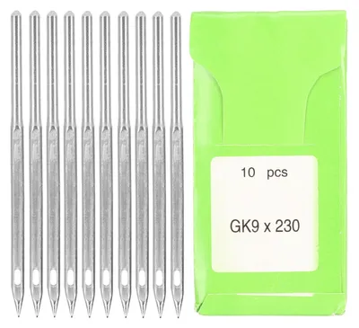 Nähmaschinennadeln GK9, 5 cm, 10 Stück, Stahl, für Flyingman 9 Serie