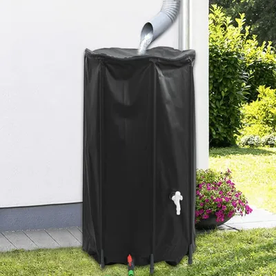 Obrázok produktu pre vidaXL Nádrž na vodu s kohútikom Skladacia 380 L PVC
