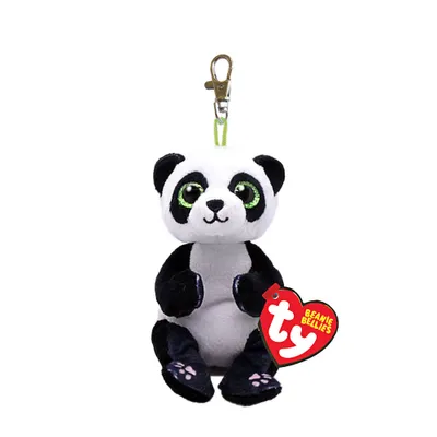 Productafbeelding van TY Beanie Bellies sleutelhanger, "Ying", panda, ongeveer 10 cm.