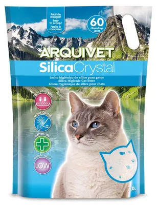 Zdjęcie produktu dla Arquivet Żwirek dla kotów Silica Crystal 7,6 l