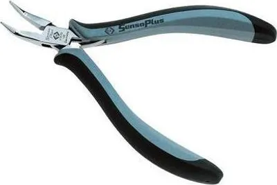 Zdjęcie produktu dla C.K Tools T3767D 120, Szczypce półokrągłe, Czarny, Szary, 130 mm
