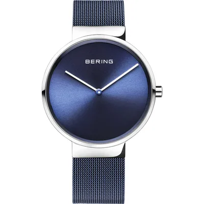 Produktbild von BERING Max René Herrenuhr blau/silber 14539-307