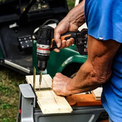 Obrázek produktu pro Sada akuvrtače/akušroubováku – 60 Nm – bezuhlíkový motor – obsahuje 2 baterie a rychlonabíječku – 20 V