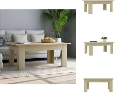 Obrázek produktu pro vidaXL Konferenční stolek Sonoma dub 100x60x42 cm materiál na bázi dřeva - Konferenční stolky