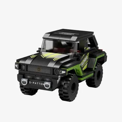 Produktbild von Pantas Bauklötze G-Patton XT 1:24 Auto 16,8 cm 323 Stück