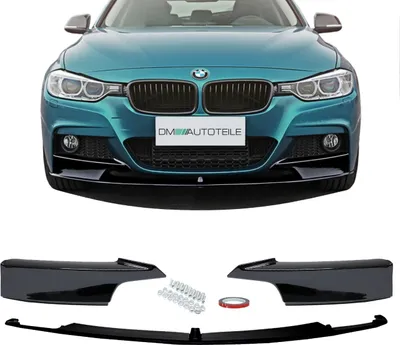 Produktbild von Frontspoiler Sport-Performance Schwarz hochglanz passend für BMW 3er F30 F31 M-Paket