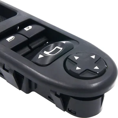 Obrázok produktu pre Elektronický ovládač elektrického ovládania okien predný ľavý 6554QC, náhrada za Citroen C3 Picasso 2009-2014, Peugeot 207
