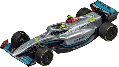 Produktbild von Carrera GO!!! Challenge Rennbahn Autorennbahn 1 Spieler High Speed Mercedes
