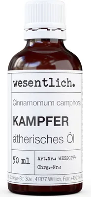 Produktbild von Kampfer  50ml - naturreines, ätherisches Öl