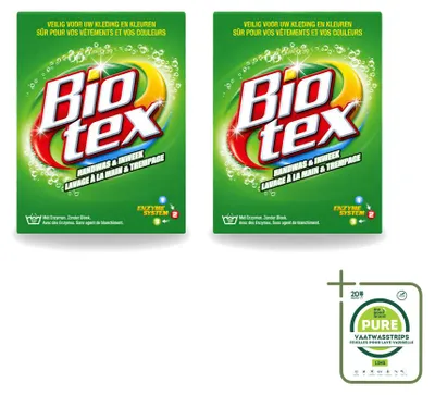 Produktbild von 2 x Biotex Handwas & Inweken Waspoeder - 720 g - Großpackung - 2 Stücke