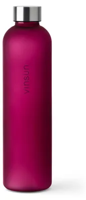 Produktbild von Trinkflasche 1L Sport Flasche Schraubverschluss BPA frei für Kohlensäure Vinsun