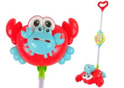Obrázok produktu pre Červený krab s hudbou a svetlami pre deti