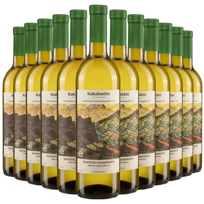 Produktbild von Shilda Kakabadze Rkatsiteli Weißwein Trocken (12 x 0.75L)