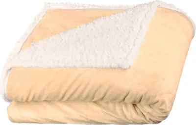 Produktbild von Arctic Kuscheldecke 150x200 beige Polyester Nicki / Lammfelloptik
