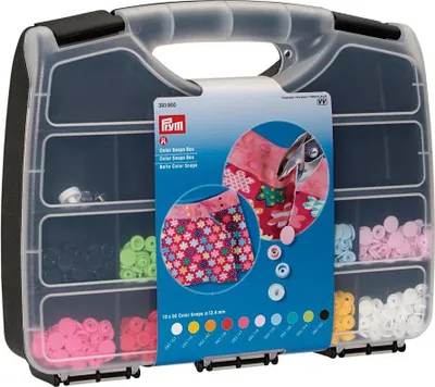 Obrázek produktu pro Prym 393900, Skladovací krabice, Černá, Průhledná, Obdélníkový, Plast, Jednobarevný, 316 mm