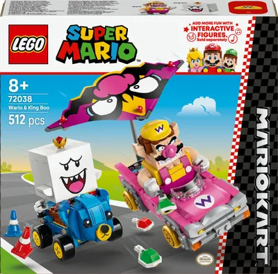 Image de Lego SMA Super Mario Mario Kart Wario & Kön