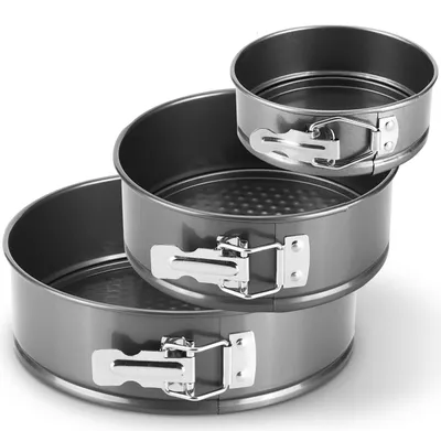 Springform-Set 3er: Ø 22, 24, 26 cm, antihaftbeschichtet