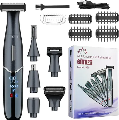 Produktbild von INF 5-in-1 Damen Haartrimmer: Präzise & Sanfte Pflege Schwarz