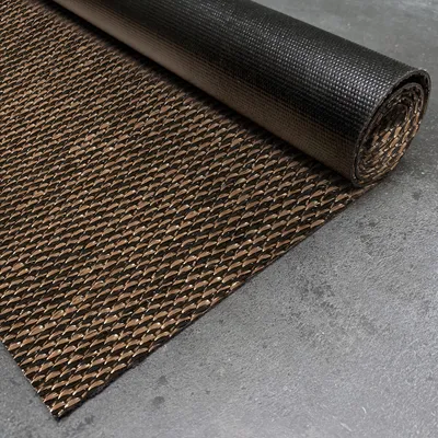Produktbild von Premium Vinylteppich, rutschfester PVC-Teppich, für Innen- und Außenbereich Dunkelbraun, 200 x 290 cm