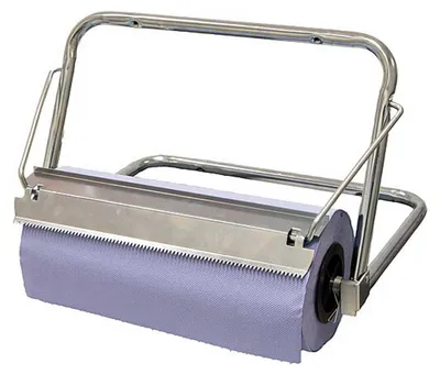 Produktbild von FRONTTOOL Wandhalter für Putzrolle, Wandhalterung f. Papierrollen bis 38cm Breite