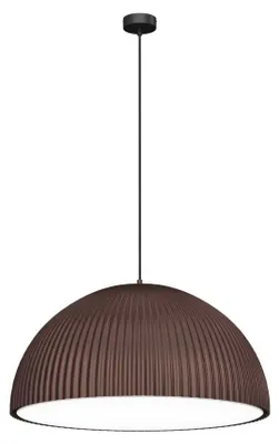 Zdjęcie produktu dla Żyrandol GANDRA czekolada 1xE27x20W kompozyt wym:160x60x60cm IP20 Shilo