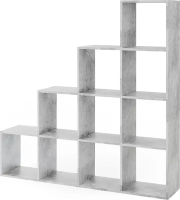 Produktbild von Vicco Treppenregal , 142.4 x 143 cm, Beton