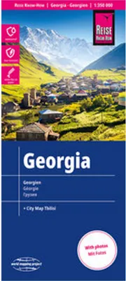 Obrázek produktu pro Reise Know-How Mapa Gruzie (1:350.000)