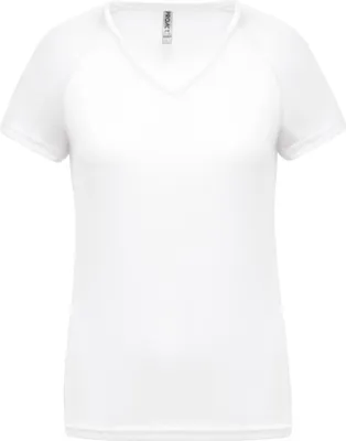 Immagine prodotto di Maglietta sportiva PROACT® da donna a maniche corte con scollo a V