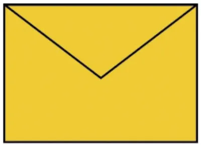 Produktbild von Rössler Papier 220720543 Coloretti Briefumschläge - B6, 5 Stück, goldgelb