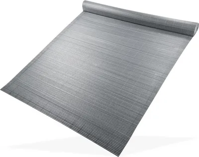 Produktbild von Zaunschutz, PVC-Bambusmatte 180x500 cm, grau