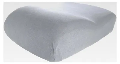Produktbild von Kissenbezug für Tempur Reisekissen, 25 x 31 x 10/7 cm, formbeständiger Jersey Bezug aus 100% Baumwolle in Platin