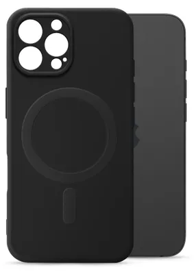 Imagen del producto de Funda protectora "My Style" compatible con MagSafe para Apple iPhone 16 Pro Max, color negro