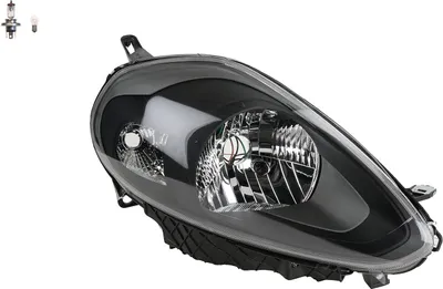 Produktbild von Scheinwerfer passend für Fiat Punto 199 10/09- Rechts Leuchtmittel 51937153 51878730 0000051878730 0000051937153 Johns