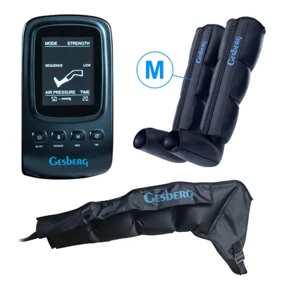 Produktbild von SET Massager GESBERG Presso Health (Manschetten für Beine M) + Manschette für die Arme