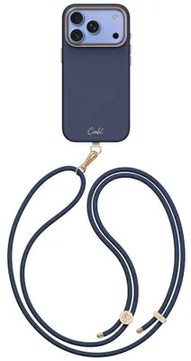 Immagine prodotto di Custodia UNIQ Coehl Mirelle per iPhone 18 Pro / 17 Pro, colore blu