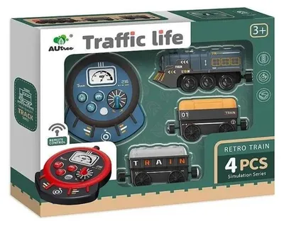 Zdjęcie produktu dla Kolejka elektryczna ze światłem i dźwiękiem - ADAR