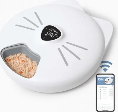 Produktbild von Catit PIXI Smart-Futterautomat mit 6 Mahlzeiten