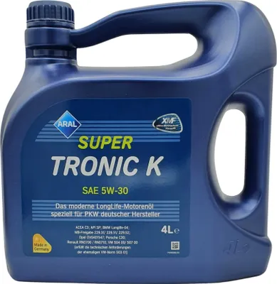 Produktbild von Aral SuperTronic K 5W-30 4 Liter