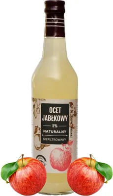 Produktbild von Apfelessig Naturtrüb 5% 500ml Ungefiltert