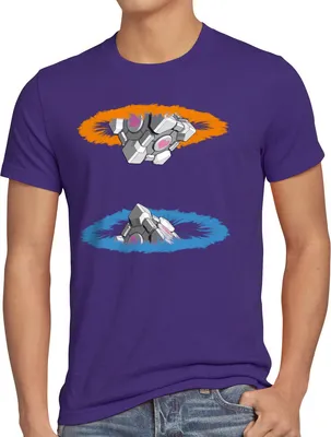 Produktbild von style3 Companion Cube Herren T-Shirt