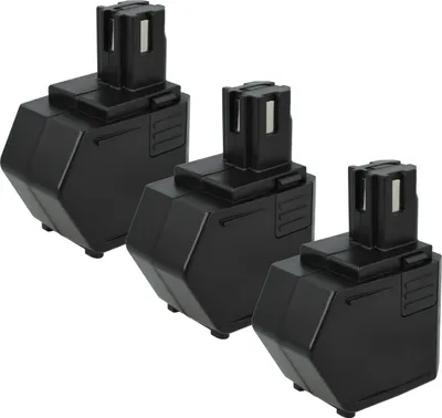 Produktbild von vhbw 3x Akku kompatibel mit Hilti SB12, SF120-A Werkzeug (3000 mAh, NiMH, 12 V)