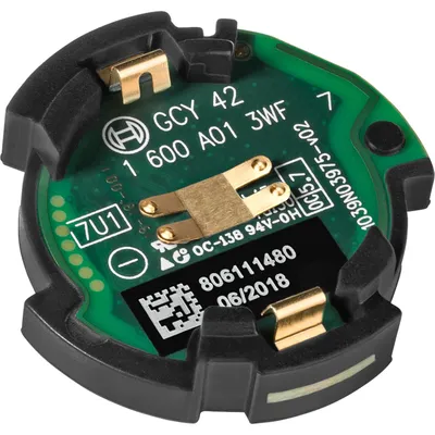 Obrázok produktu pre Bosch GCY 42, Bluetooth modul, Zelená, CR 2032, 3 cm, 7 mm, 10 g