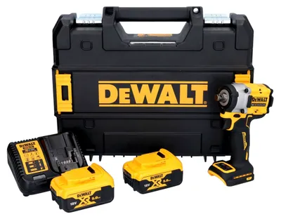 Immagine prodotto di Avvitatore a impatto a batteria DeWalt DCF 921 P2T 18 V 400 Nm 1/2" Brushless + 2 batterie 5,0 Ah + caricabatterie + TSTAK