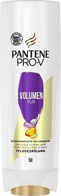 Obrázek produktu pro Pantene Pro-V Volumen Pur, Ženy, Neprofesionální kondicionér, Jemné vlasy, Vyživující, Hlasitost, 200 ml, Láhev