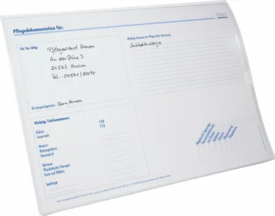 Produktbild von BOI Dokutech Dokutech Patienten-Dokumentations-Haengemappe signal-line Kunststoff grau 4 x