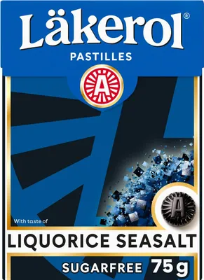 Produktbild von Läkerol Licorice Seasalt Big Pack 75g