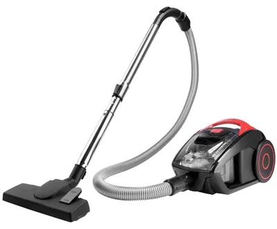 Produktbild von MONZANA® Staubsauger Beutellos 900 Watt 1,5L Staubbehälter Bodenstaubsauger Haushalt inkl. Fugendüse & Polsterbürste Teppich Tierhaare HEPA Filter Rot